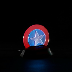 Купить Спб Питер Москва 3D Лампа Ночник Капитан Америка Атрибутика Марвел