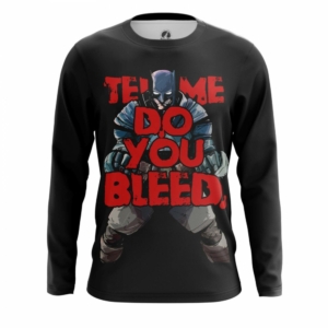 Купить Атрибутику Лонгслив Do You Bleed Dc Комикс Мужской Мерчандайз