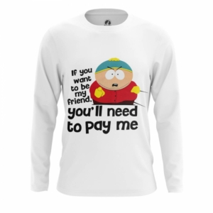 Купить Атрибутику Лонгслив Южный Парк Pay Cartman Мужской Атрибутика