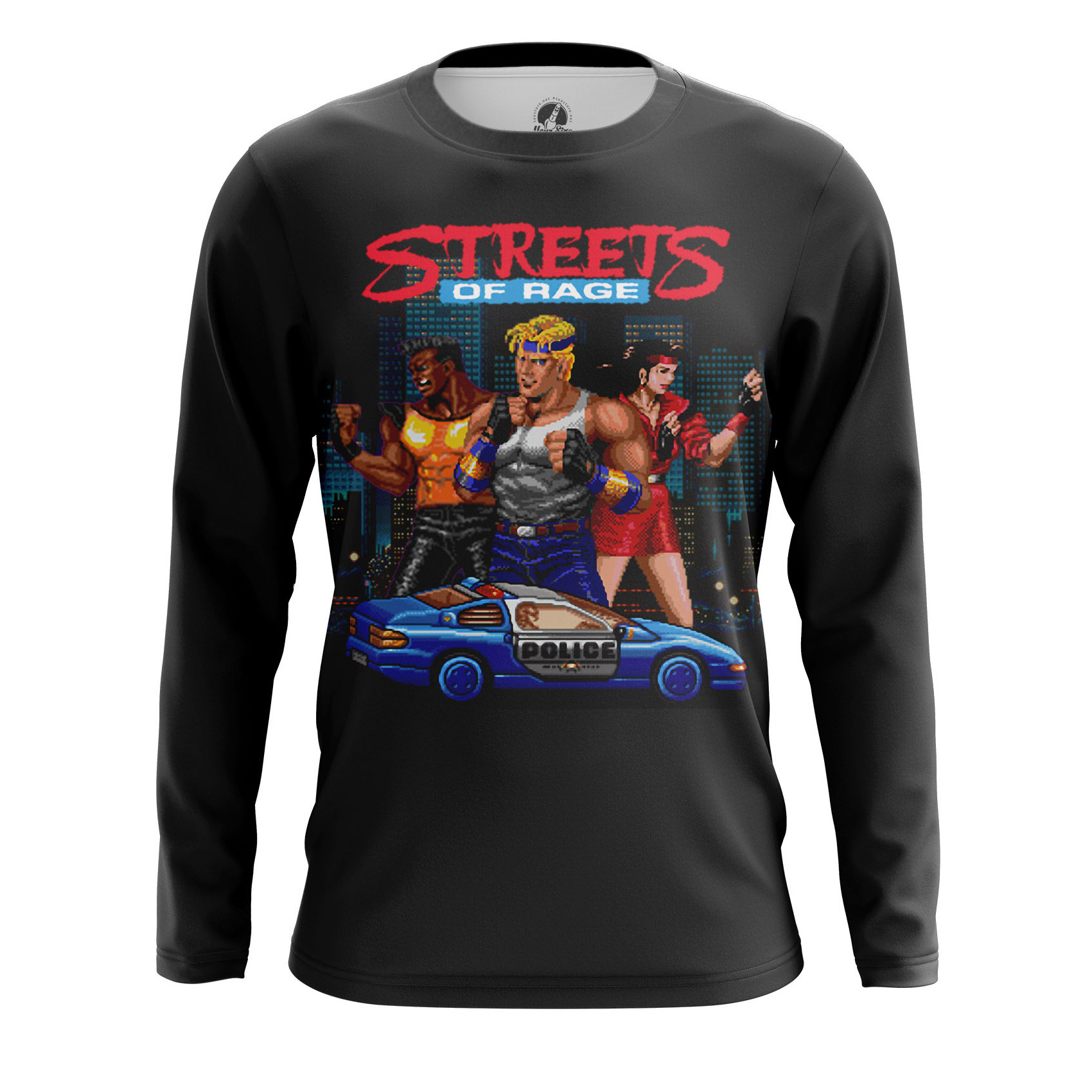 Лонгслив Игры Streets Of Rage Улицы Ярости Мужской купить - Fandbox