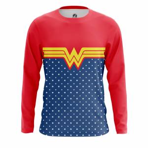 Мужской лонгслив Wonder Woman suit Чудо-женщина DC Комикс - m lon wonderwomansuit 1482275469 672