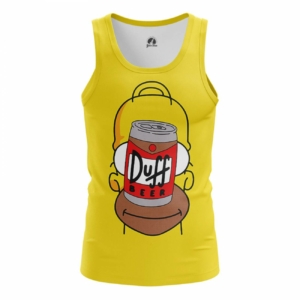 Мужская футболка Симпсоны Duff Face Футболки