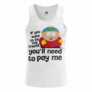 Мужская Майка Южный Парк Pay cartman - m tan paycartman 1482275398 475