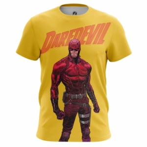 Купить Атрибутику Футболка Daredevil Сорвиголова Нэтфликс Мужская Атрибутика