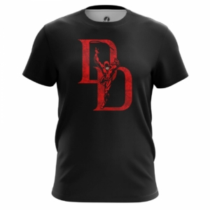 Мужской лонгслив Daredevil logo Сорвиголова Нэтфликс Лонгсливы