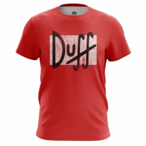 Купить Атрибутику Футболка Симпсоны Duff Мужская Мерчандайз