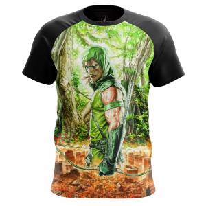 Мужская футболка Green Arrow Зелёная Стрела DC Комикс - m tee greenarrow3 1482275325 276