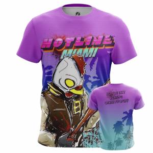 Мужская футболка Hotline Miami Игра Хотлайн Майами - m tee hotlinemiami 2 1482275338 311