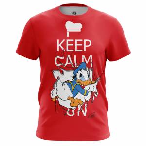 Мужская футболка Keep duck Дональд Дак - m tee keepduck 1482275360 359
