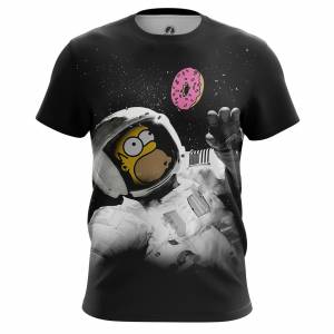 Мужская футболка Симпсоны Space Donut - m tee spacedonut 1482275428 557