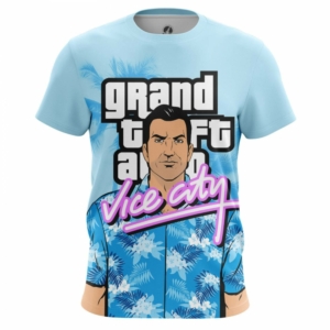 Купить Атрибутику Футболка Gta Tommy Vercetti Гта Игра Мужская Мерчандайз