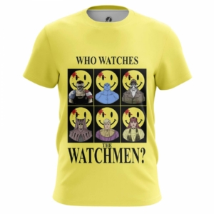 Мужская Майка Who watches the Watchmen  Хранители DC Комикс Майки