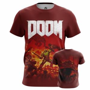 Мужская футболка Игры Doom Дум Игра - m tee 1482275302 209