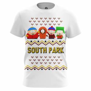 Мужская футболка Новогоднее New Year South Park Сауз Парк - m tee 1482275388 441