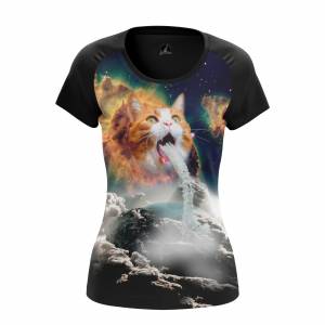 Женская футболка Юмор Интернет Milky Cat - pfk1r8wh 1494487357