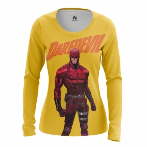 Купить Атрибутику Нэтфликс Лонгслив Daredevil Сорвиголова Женский Мерч