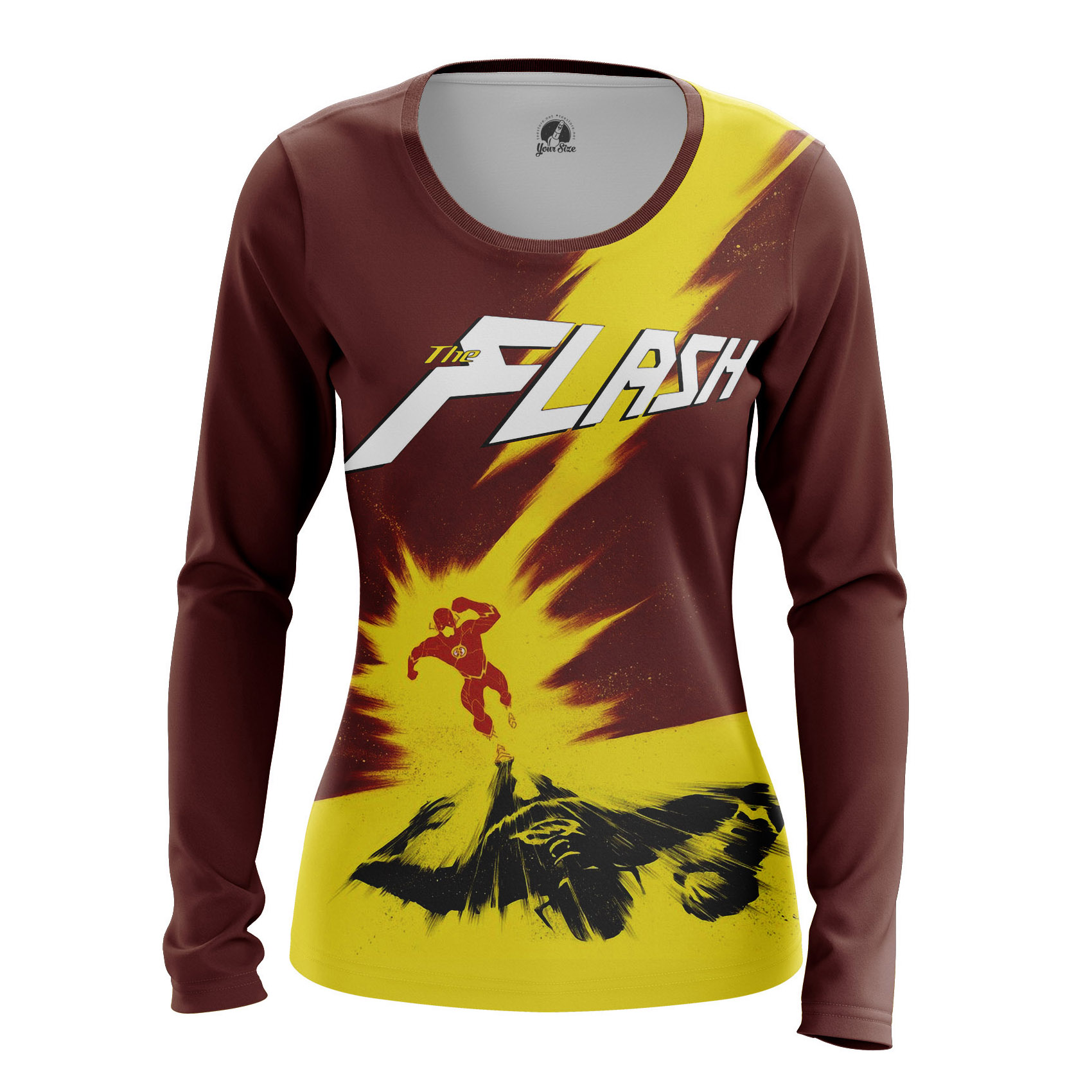 Flash print. Футболка Teestore флэш Flash. Лонгслив Teestore DC DC Comics. Мерч флеша. Лонгслив Teestore флэш флэш ДС.