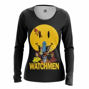 Купить Атрибутику Хранители Лонгслив Watchmen Комикс Женский Атрибутика