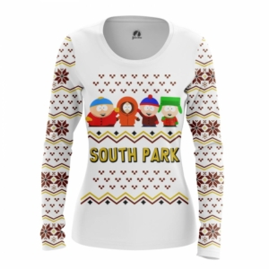 Купить Атрибутику Лонгслив New Year South Park Сауз Парк Женский Мерчандайз