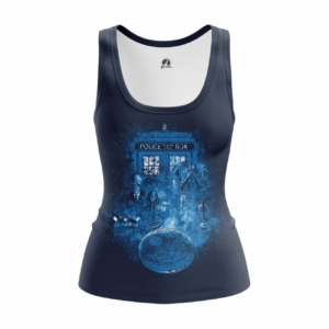 Женская футболка Doctor Who Доктор Кто Тардис Футболки