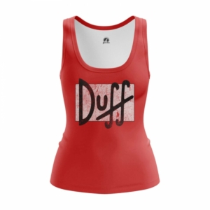 Купить Атрибутику Майка Duff Женская Симпсоны Мерч