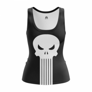 Купить Атрибутику Майка Punisher Logo Каратель Женская Мерч