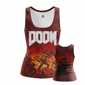 Женская футболка Игры Doom Дум Игра Футболки