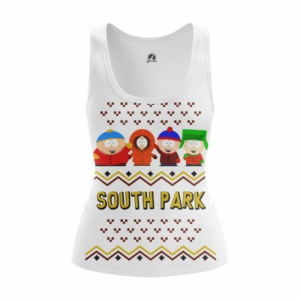 Женская футболка Новогоднее New Year South Park Сауз Парк Футболки