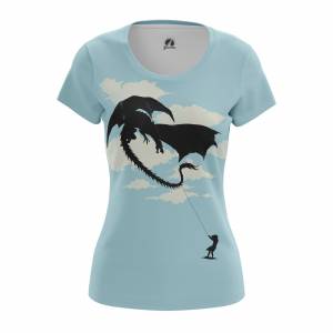 Женская футболка Разное Dragon Kite - w tee dragonkite 1482275303 212