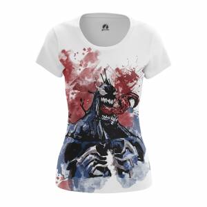 Женская футболка Venom Симбиот Человек Паук - w tee venom2 1482275461 648