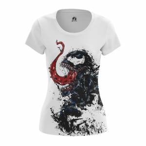 Женская футболка Venom Симбиот Человек Паук - w tee venom 1482275461 647