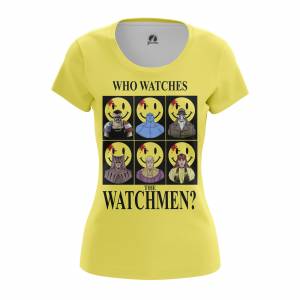 Женская футболка Who watches the Watchmen Хранители DC Комикс - w tee whowatchesthewatchmen 1482275464 659