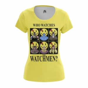Женская Майка Who watches the Watchmen Хранители DC Комикс Майки