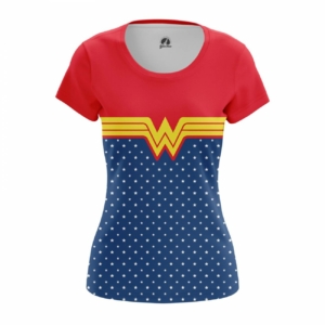 Женская Майка Wonder Woman suit Чудо-женщина DC Комикс Майки