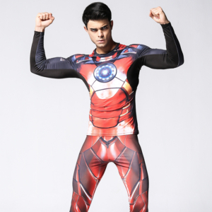 Спортивный костюм Железный человек Рашгард - Ironman Set Suit Rashguard Longsleeve Crossfit Avengers Marvel buy
