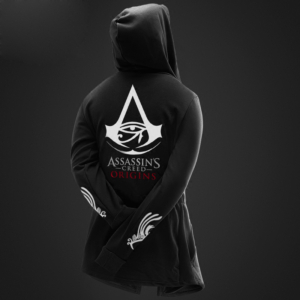 Балахон Мантия: Assassins Creed Ассасин Крид Чёрная Мантии