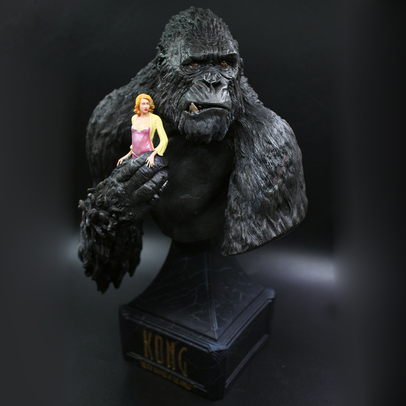 King kong 6. Фигурка Кинг Конг Конг остров черепа. Фигурки Кинг Конг 2005.