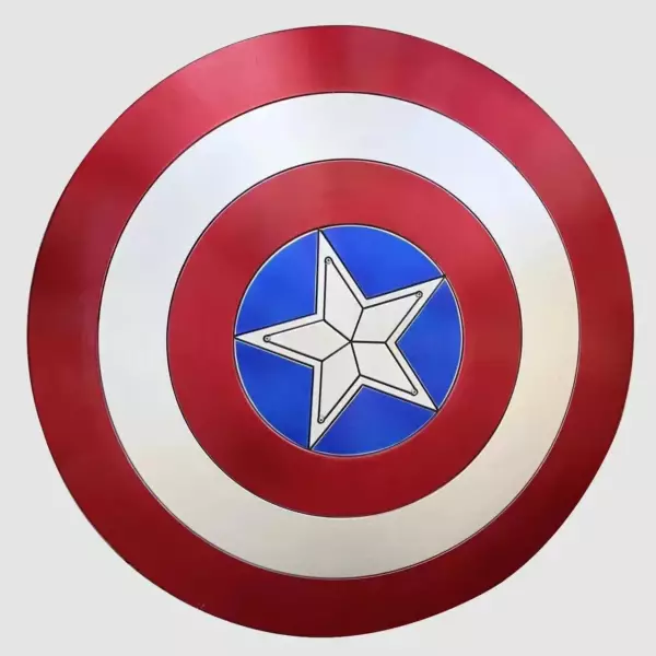 Купить Атрибутику Щит Капитан Америка Супергеройский 60См Абс Мерч