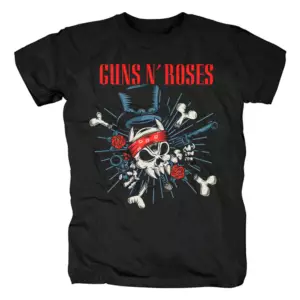 Купить Атрибутику Футболка Guns N’ Roses Hard Rock Майка Мерч