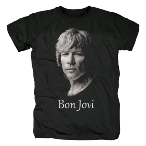 Купить Атрибутику Футболка Bon Jovi Rock Майка Атрибутика