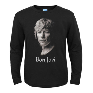 Футболка Bon Jovi Rock Хлопок Майка Футболки
