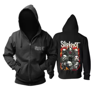 Купить Атрибутику Slipknot Толстовка Slipknot Metal Band Masks Худи Атрибутика