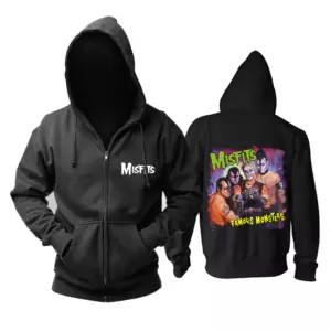 Купить Атрибутику Толстовка Misfits Одежда Famous Monsters Худи Балахон Мерч