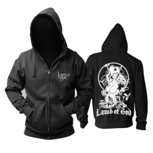 Купить Атрибутику Толстовка Lamb Of God Грув Метал Худи Балахон Мерч