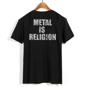 Футболка PowerWolf Metal Is Religion Хлопок Майка Футболки