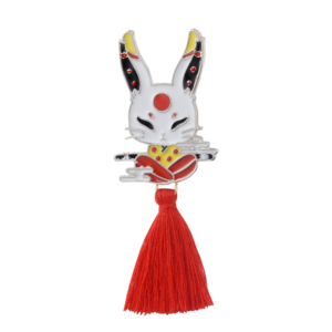 Значок Кролик Японский Традиционный Брошь - o1cn011zsbfkmcyyqikyc 398776713