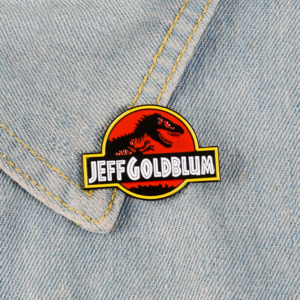 Значок Jeff Goldblum Jurassic Park Брошь - o1cn01uadu7e1zsbkepewj9 398776713