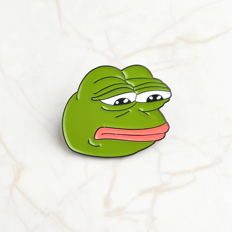 Значок Pepe is Sad Meme Брошь Значки / Брошки. 