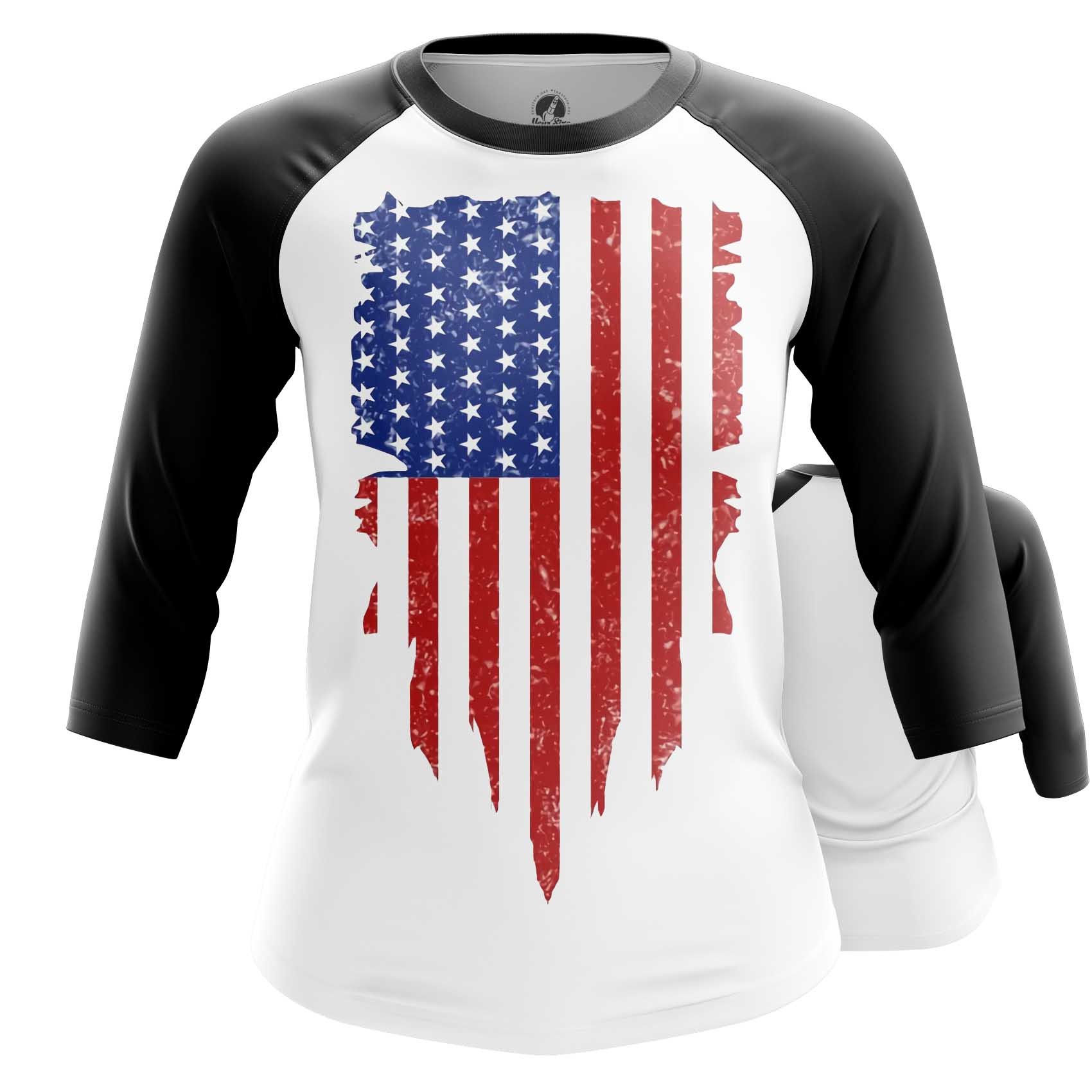 Us clothes. Реглан 3/4 Teestore США USA. Атрибутика Америки. USA одежда. Одежда с флагом США.