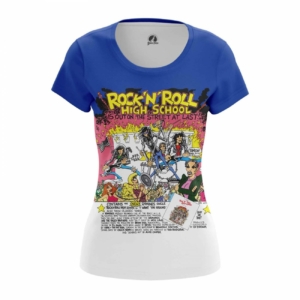 Женская футболка Rock N Roll мерч Ramones Футболки